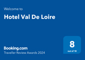 Hôtel val de loire : booking awards 2012