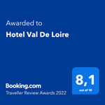 Hôtel val de loire : booking awards 2012
